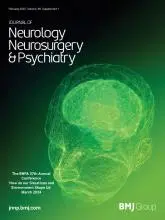 Cover image of Journal of Neurology, Neuroscience, and Psychiatry