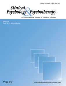 Cover image Clinical Psychology & Psychotherapy