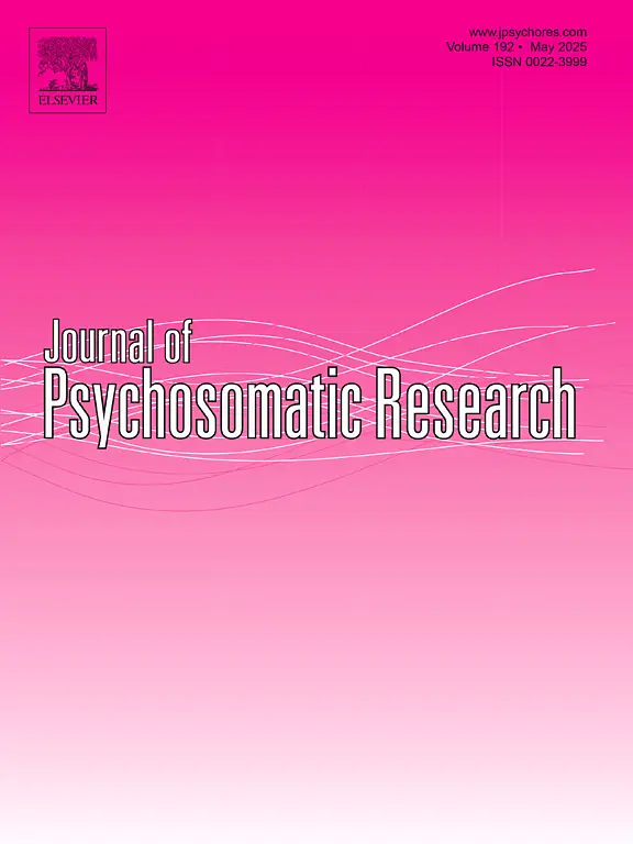 Cover image of Journal of Psychosomatic Research