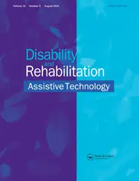 Cover image of Disability and Rehabilitation Journal