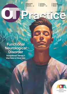 Cover image of OT Practice Magazine