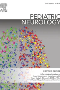 Cover image of Pediatric Neurology